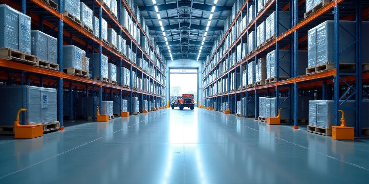 Modern logistics warehouse in Marietta